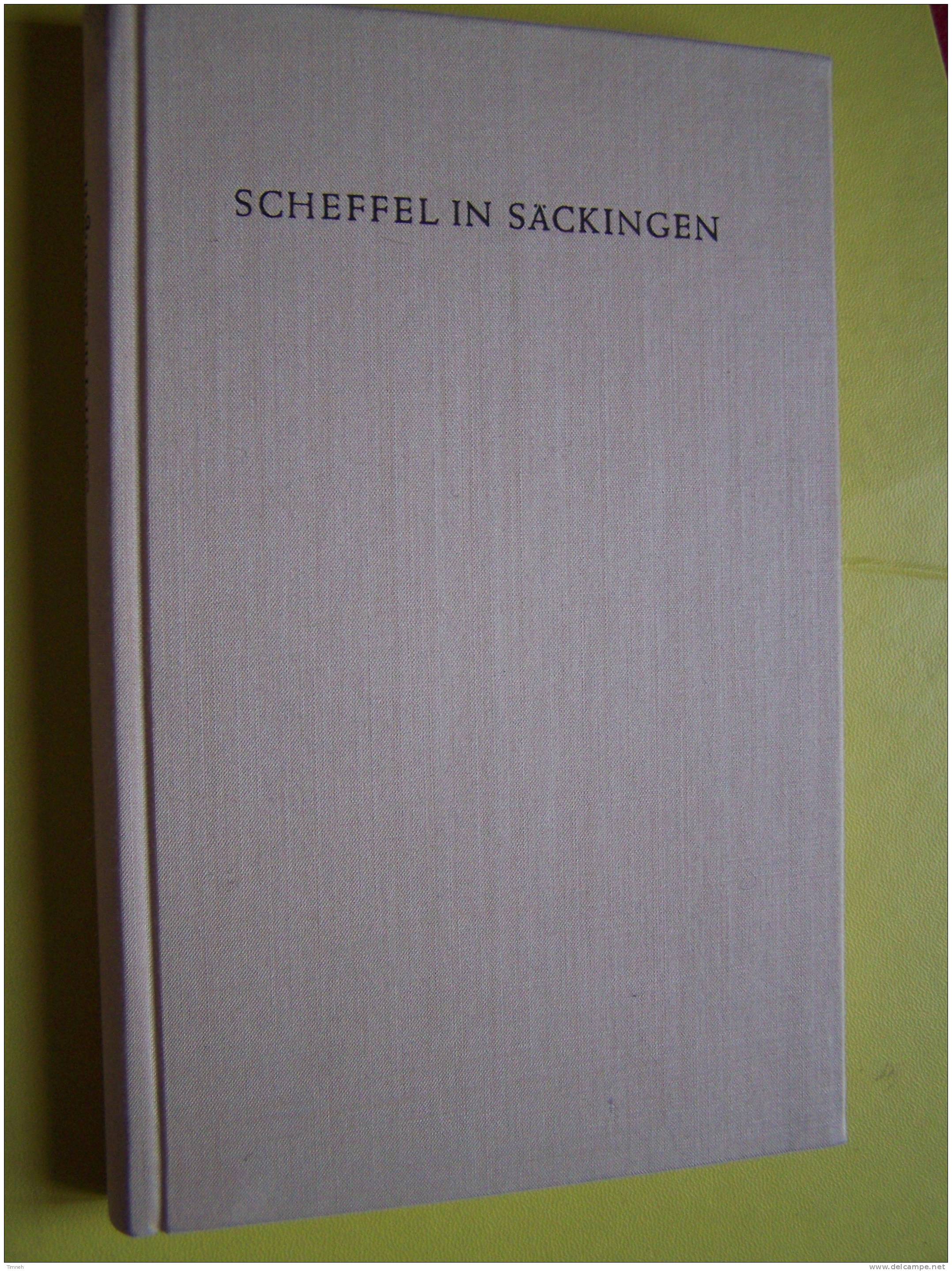 SCHEFFEL IN SÄCKINGENN BRIEF An Sein ELTERNHAUS 1850-1851 Relié 1967 ROSGARTENVERLAG - Biographies & Mémoires