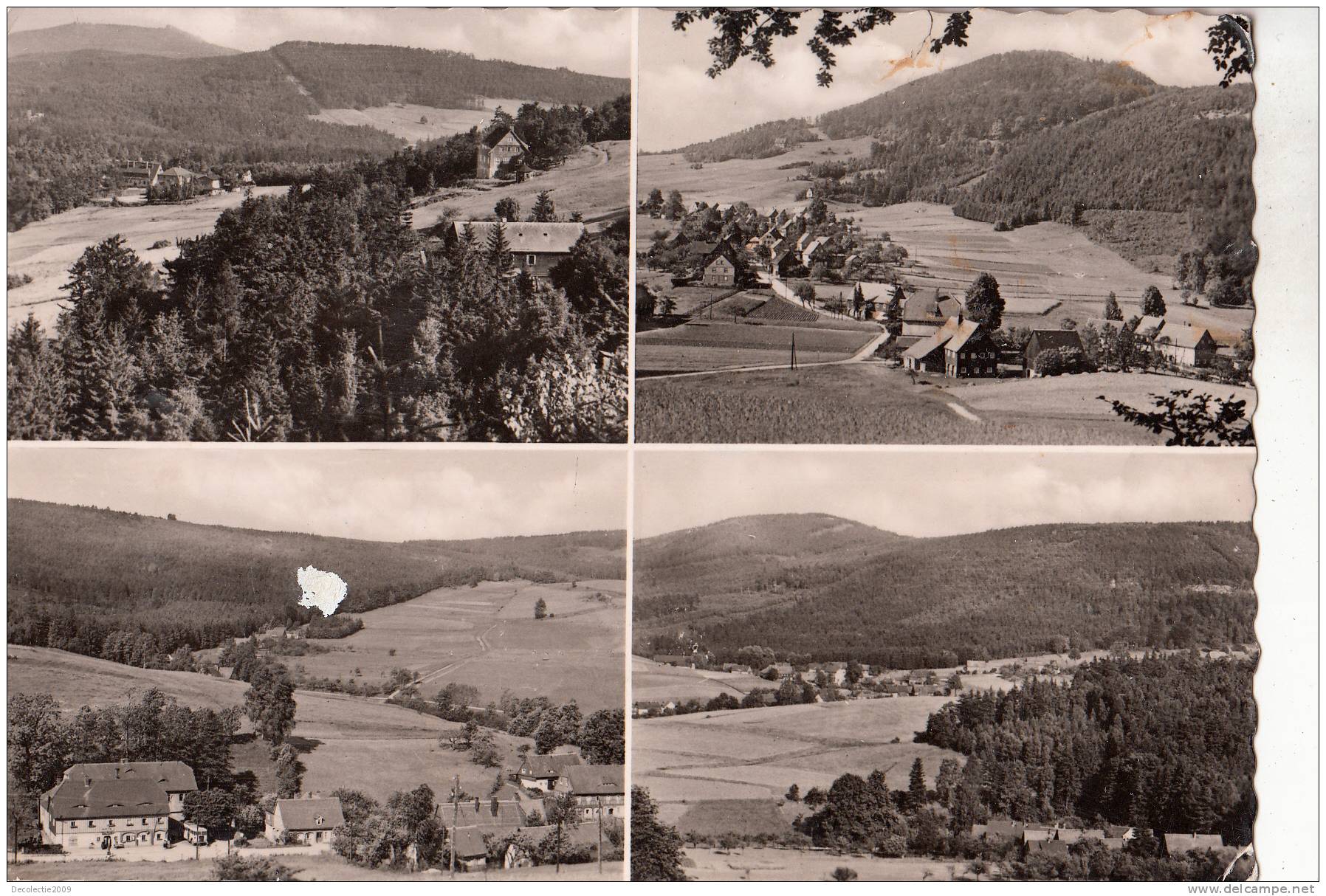 B44502 Waltersdorf Zittau Mountains Multiviews Used Good Shape - Goerlitz