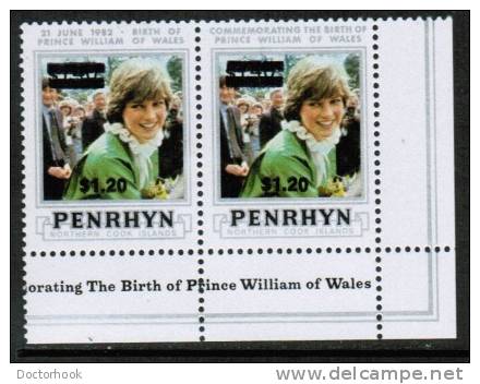 PENHRYN ISLAND   Scott #  253**  VF MINT NH Pair - Penrhyn