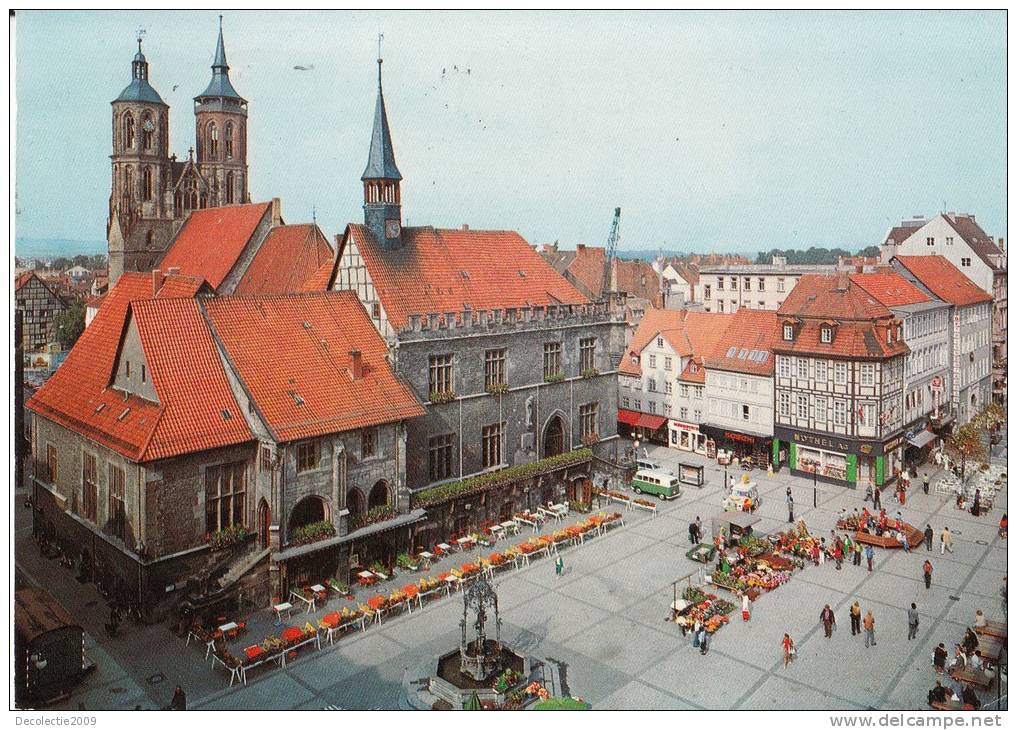 ZS16454 Göttingen Rathaus Autobus Used Perfect Shape - Goettingen