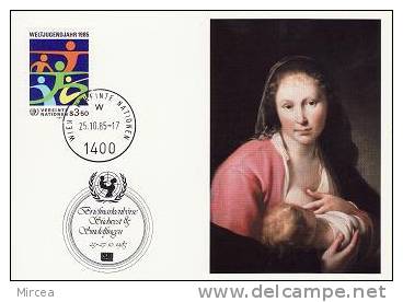 M-5418 - ONU Unicef 1985 - Carte Maximum - UNICEF