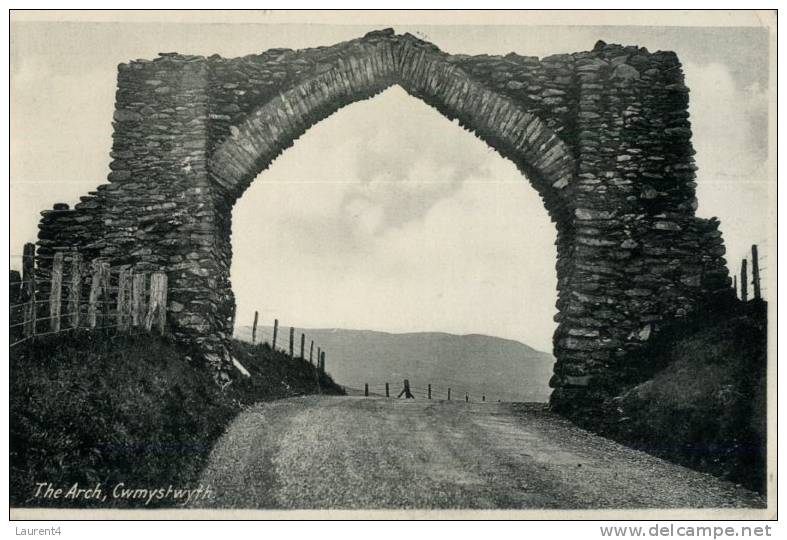 (369) Wales Old Postcard - Carte Ancienne Du Pay De Galle - Arch, Cwmystwyth - Cardiganshire