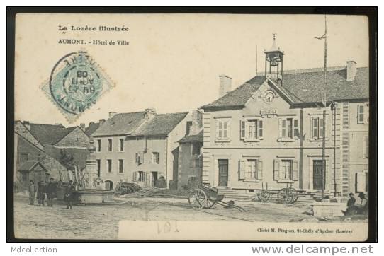 48 AUMONT AUBRAC /        Hôtel De Ville       / - Aumont Aubrac