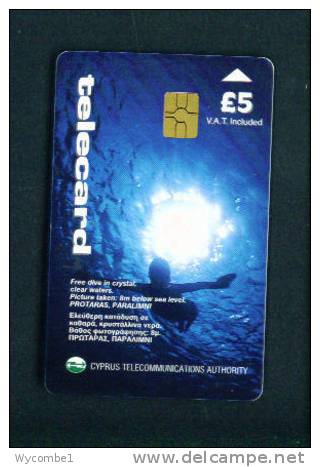 CYPRUS  -  Chip Phonecard As Scan - Chypre