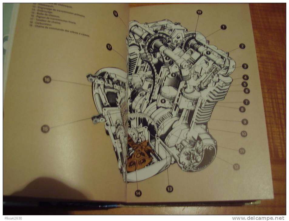 Guide Technique Et D\´entretien De La Moto . 1981 . 317 Pages . TB - Moto