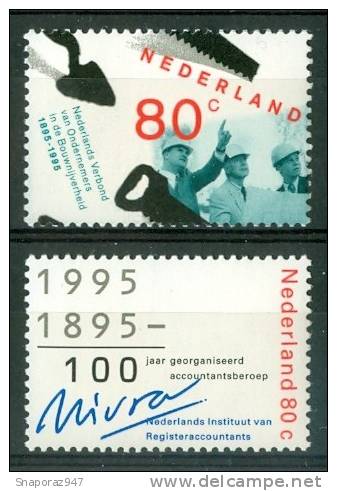 1995 Olanda Centenari Set MNH** AA68 - Unused Stamps