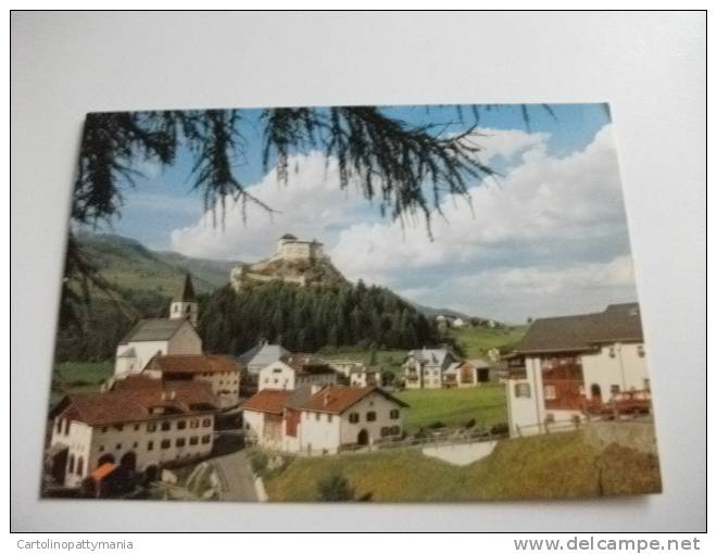 Svizzera Bad Tarasp Vulpera Tarasp Fontana Mit Schloss Tarasp Engadin  Chiesa Castello - Tarasp