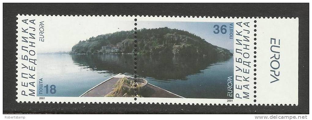 MACEDONIA - Serie Nueva Europa-Cept 2001 - 2001