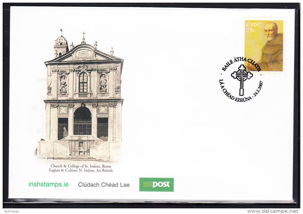 Ireland Scott #1698 FDC 75c Father Luke Wadding - FDC