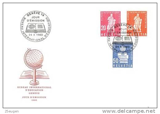 ILO 1960 MICHEL NO 100-102 FDC - OIT