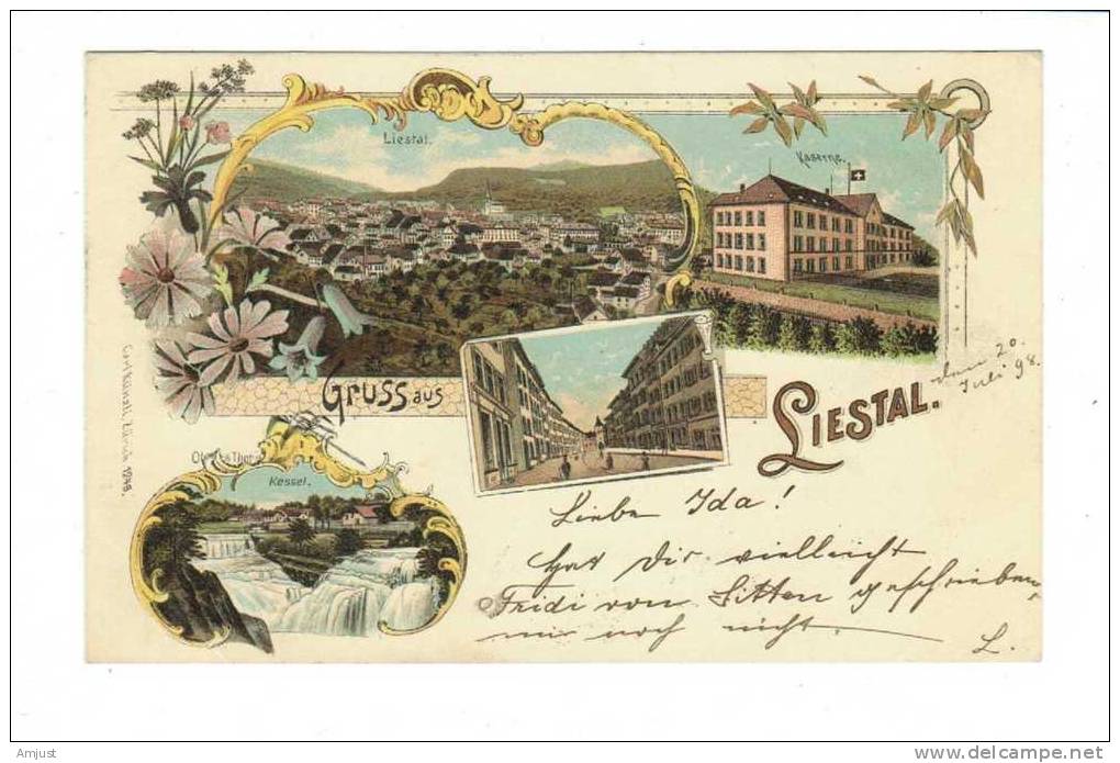 Gruss Aus Liestal (litho) - Liestal