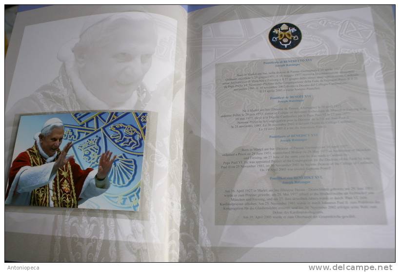 VATICANO 2008 - YEAR BOOK 2008, A REAL RARITY  VERY LIMITED AND NUMBERED  EDITION - Nuovi