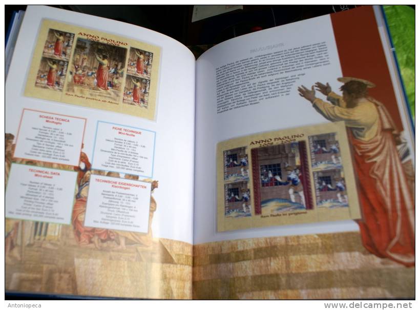 VATICANO 2008 - YEAR BOOK 2008, A REAL RARITY  VERY LIMITED AND NUMBERED  EDITION
