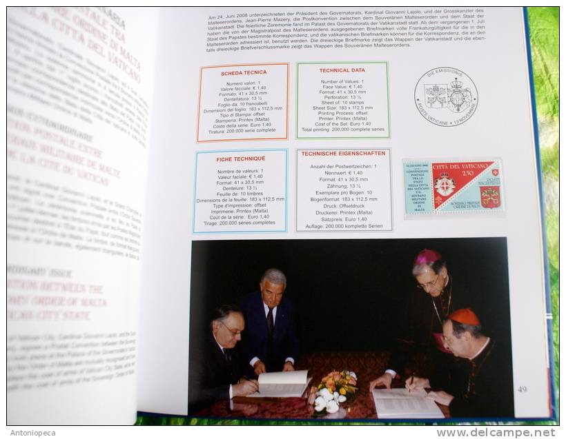 VATICANO 2008 - YEAR BOOK 2008, A REAL RARITY  VERY LIMITED AND NUMBERED  EDITION