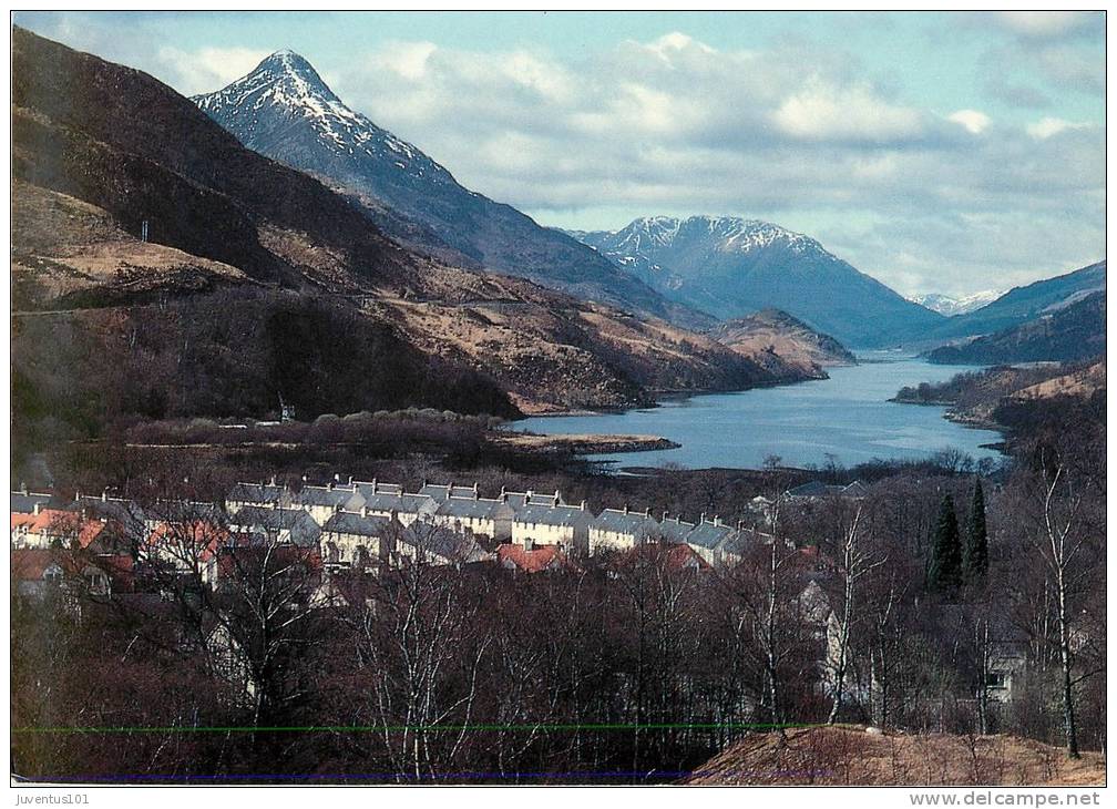 CPSM Ecosse-Loch Leven And The Pap Of Glencoe      L957 - Perthshire