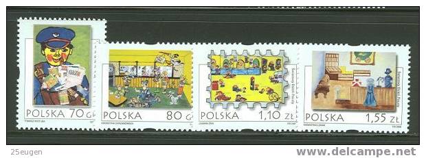 POLAND 2000 MICHEL NO: 3858-3861 MNH - Ungebraucht