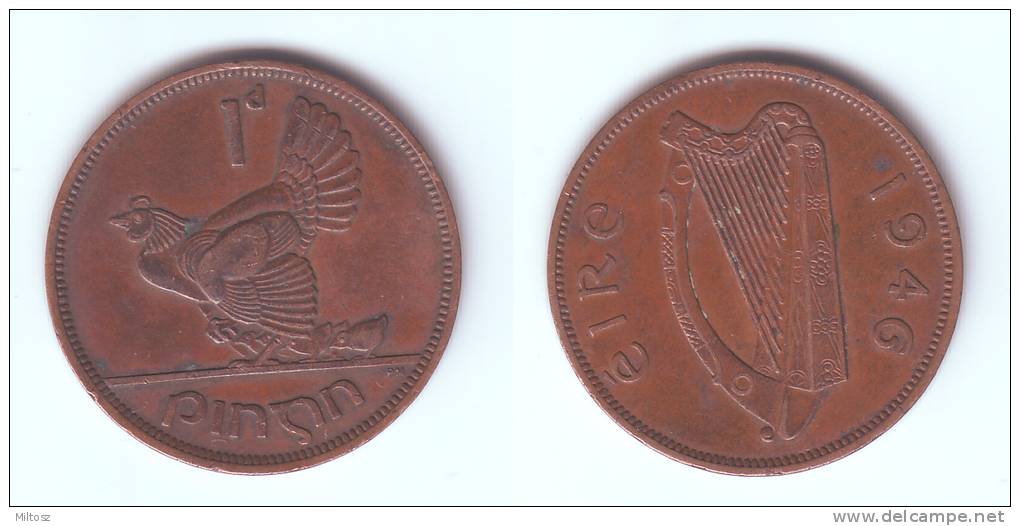 Ireland 1 Penny 1946 - Ierland