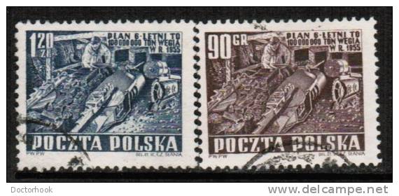 POLAND  Scott #  528-33  VF USED - Usati