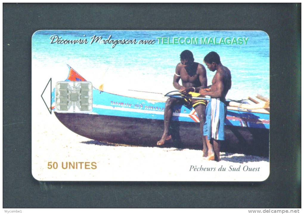 MADAGASCAR  -  Chip Phonecard As Scan - Madagascar