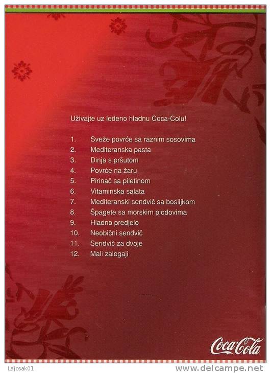 COCA COLA FAST RECIPES BOOKLET FROM SERBIA 30 PAGES - Libri