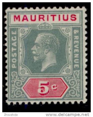 Maurice (mauritius) George V 5C MH - Mauritius (1968-...)