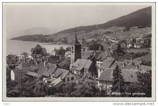 St .Blaise,vue Générale... - Saint-Blaise