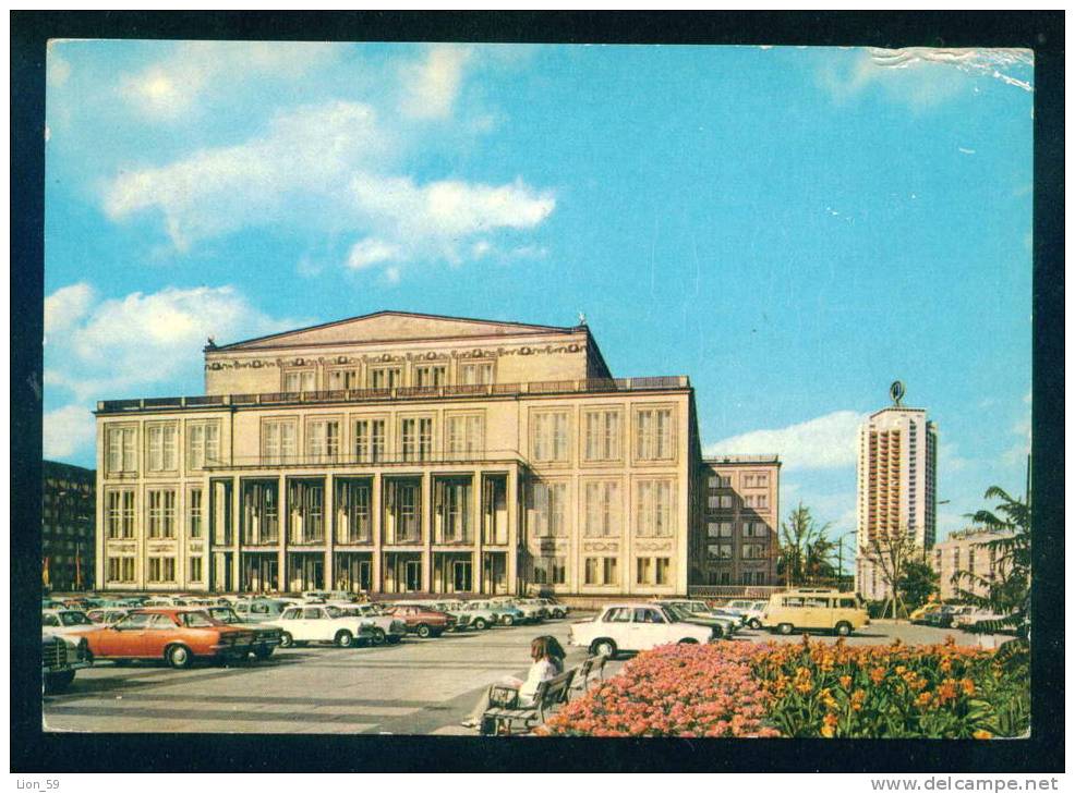 56807 / LEIPZIG - 1927 - 1977 XIII International Grassland Congress , OPERA CAR Germany Deutschland  Allemagne - Storia Postale