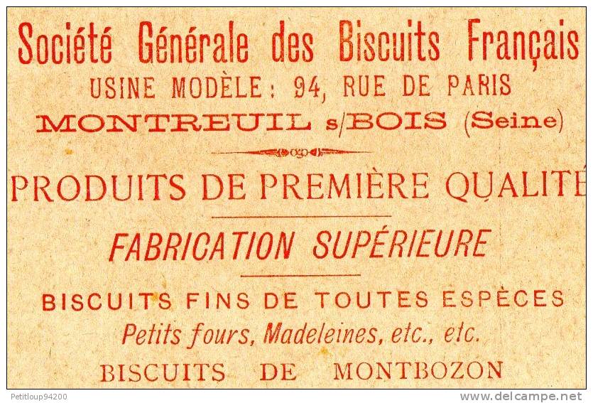 CHROMO   SOCIETE GENERALE DES BISCUITS FRANCAIS   Distillerie - Other & Unclassified