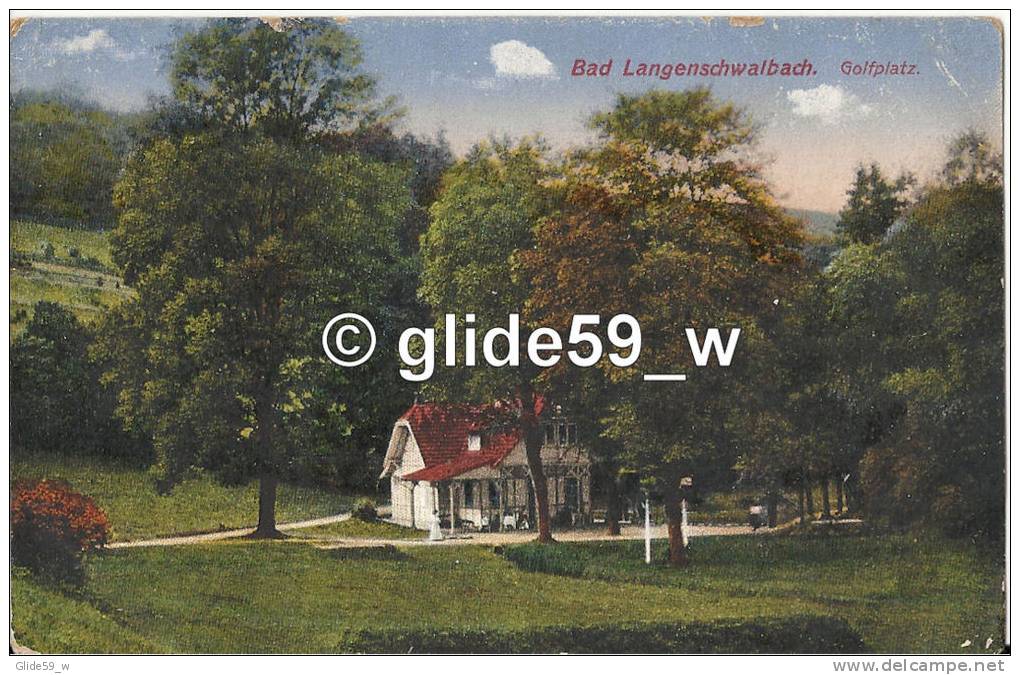 Bad Langenschwalbach. Golfplatz - Langen