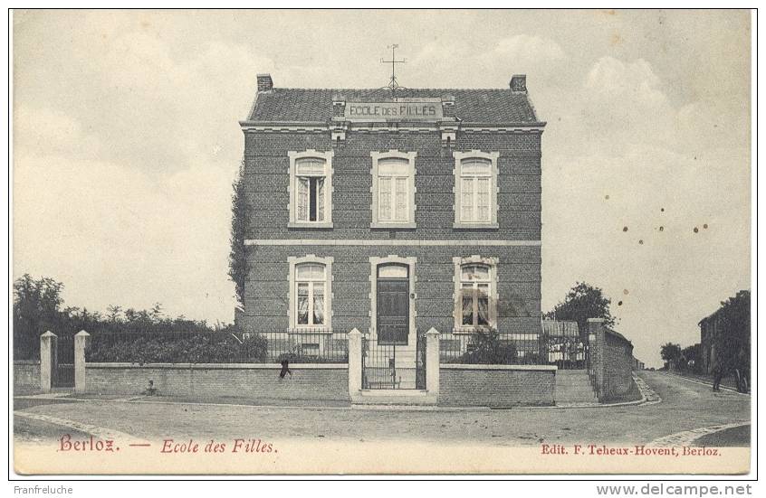 BERLOZ (4257) Ecole Des Filles - Berloz