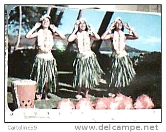 U.S.A - HAWAI Hula Maidens, Waikiki In The Shadow Of Diamond Head, On Nthe Grounds Of The Hale N1970 DP5809 - Honolulu