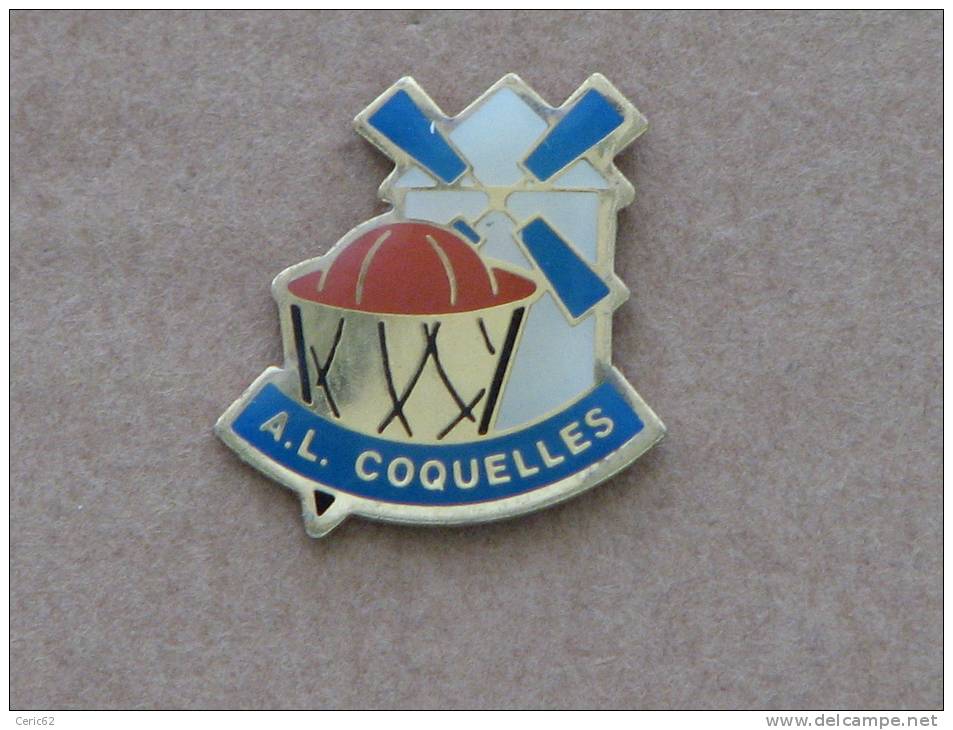 PINS BASKET BALL  A.L COQUELLES (62) - Basketball