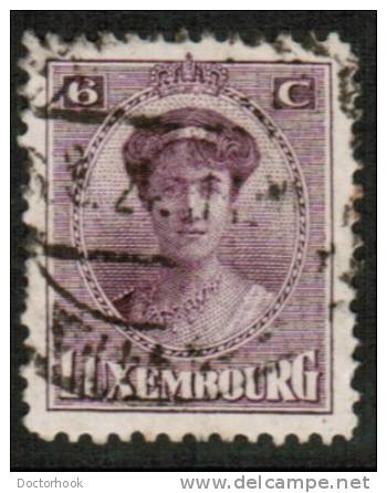 LUXEMBOURG   Scott #  133  F-VF USED - 1921-27 Charlotte Frontansicht