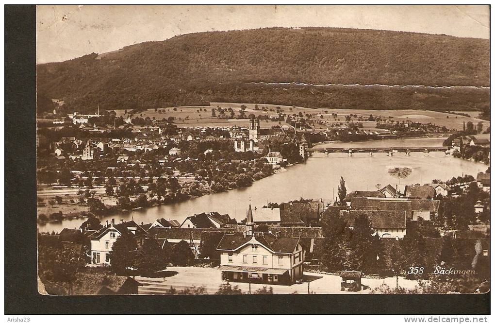 440. Germany, 358 Sackingen - Photoglob , Zurich - Bad Saeckingen