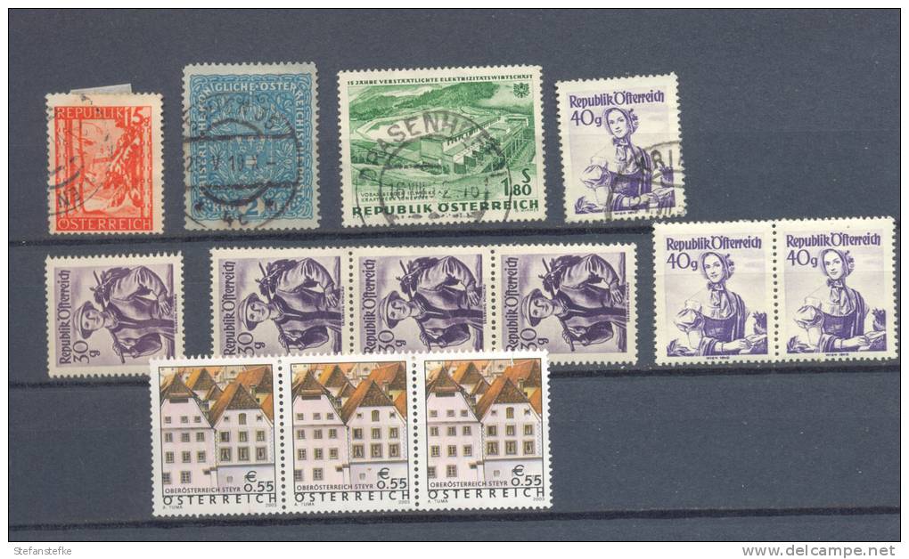 Osterreich Lot MNH And Used  (zie  Scan) - Collections