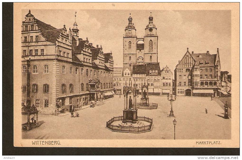 440. Germany, Wittenberg - Marktplatz - Louis Glaser - Wittenberg