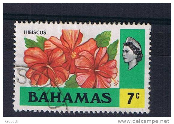 RB 823 - Bahamas 1971 - 7c Hibiscus - Used Stamp SG 365 - Flowers Theme - 1963-1973 Ministerial Government