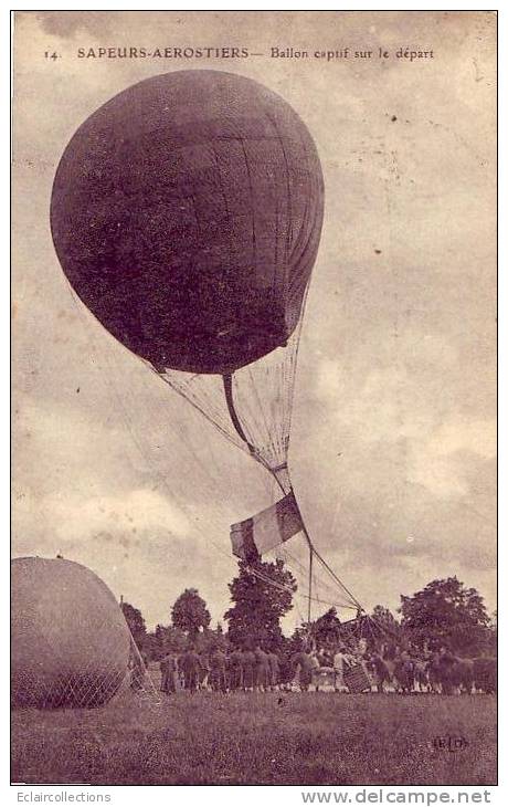 Aviation..Aérostation..D Irigeables..Zeppelins..Mo Ntgolfières...Sapeurs  Aérostatiers - Airships