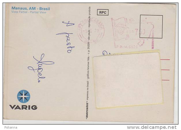 PO1506B# BRASILE - MANAUS  VG 1978 - Manaus