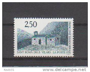 Andorre YT 400 ** : Chapelle - 1991 - Ungebraucht