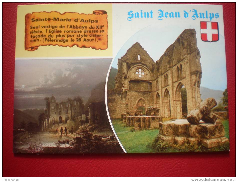 - SAINT-JEAN- D'AULPS .Sainte Marie D'Aulps    2 Cartes - Saint-Jean-d'Aulps