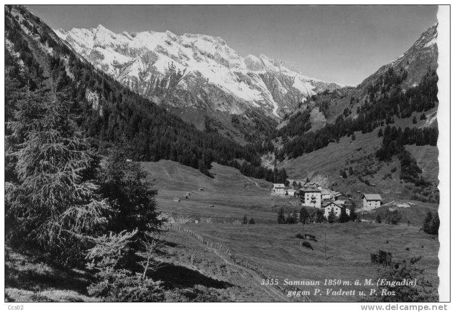 Samnaun Gegen Piz Vadrett Und Piz Roz - Samnaun