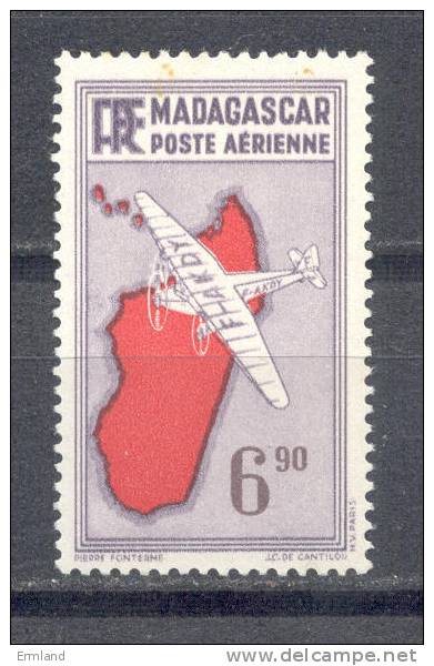 Madagaskar - Madagascar 1941 - Michel Nr. 278 * - Aéreo