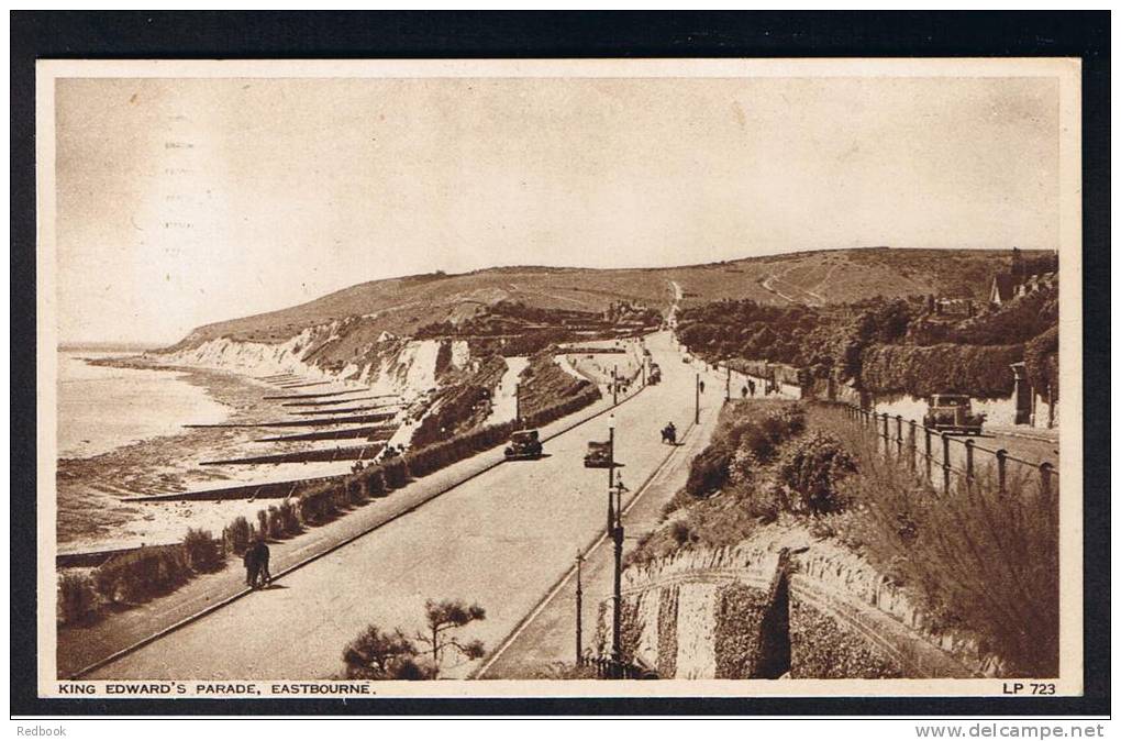 RB 825 - 1947 Postcard King Edward's Parade Eastbourne Sussex - Eastbourne