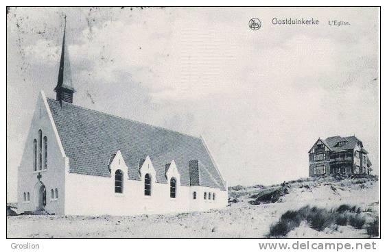 OOSTDUINKERKE L'EGLISE 1931 - Oostduinkerke