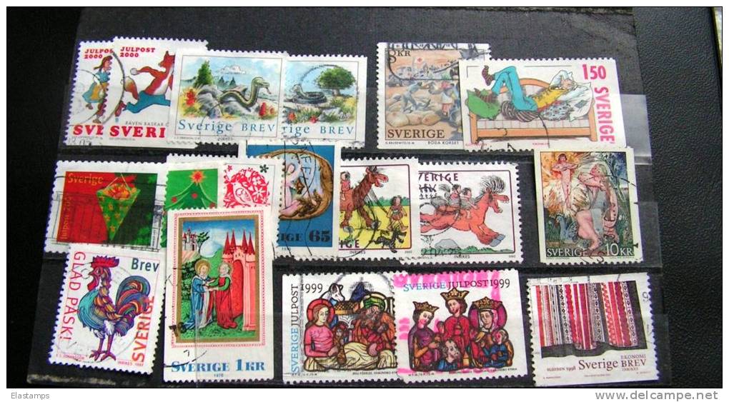 == Schweden Lot ,18 Pc - Collezioni