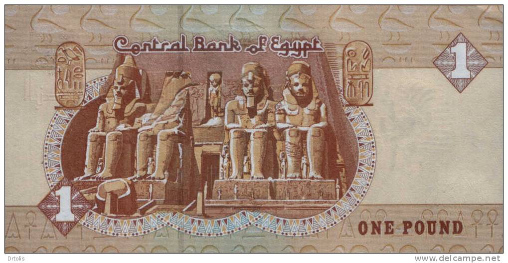 EGYPT / ONE POUND / 2007 / UNC. / 3 SCANS . - Egipto