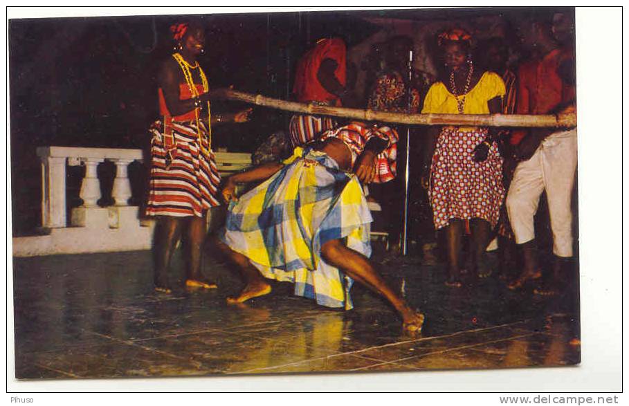 TRIN-12    TRINIDAD & TOBAGO : Limbo Dancing - Trinidad