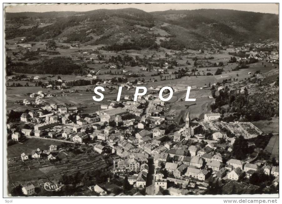 Le Thillot Vue Panoramique Aérienne -11119 A Combier Circulé En 1955 - Le Thillot