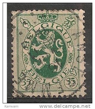 BELGIE BELGIQUE 283 Cote 0.15€ ANSEREMME - 1929-1937 Heraldischer Löwe